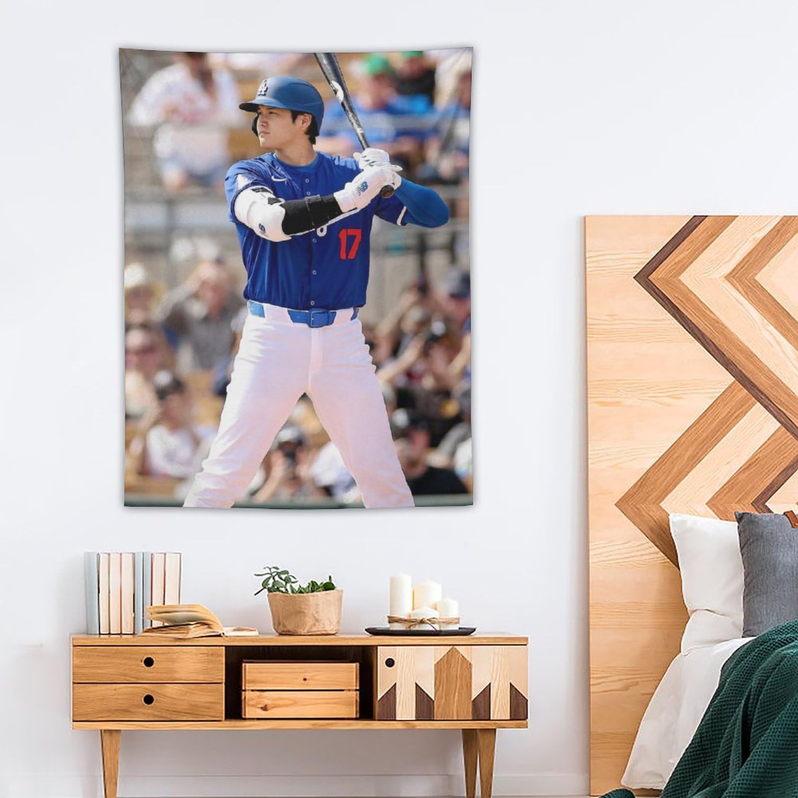 Amazon.co.jp: 大谷翔平 (40) タペストリー 絵画 ポスター 写真